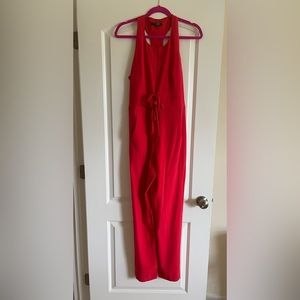 Nanette Lepore Red Romper with pockets.  Only worn once.